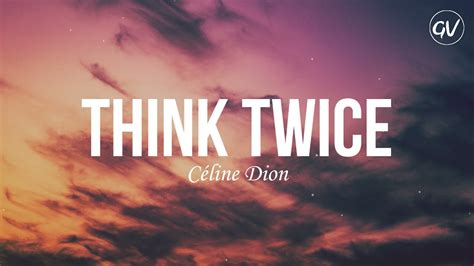 think twice song meaning